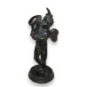 Bronze \"Homme avec poisson\"