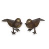 Paire d\'oiseaux en fer