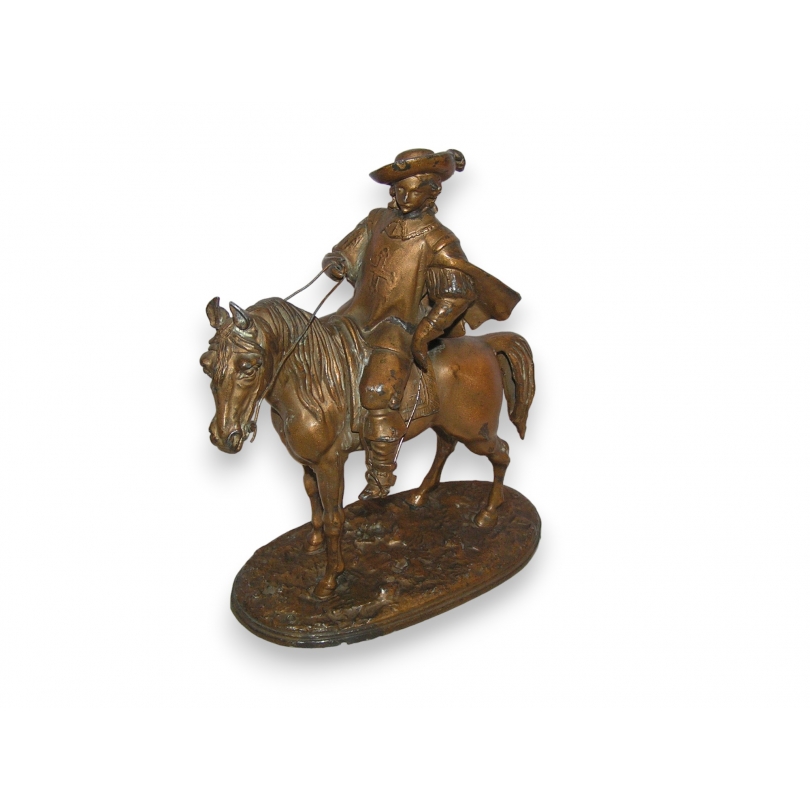 Régule \"Cheval et son cavalier\"