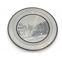 Assiette "Altdorf" en faïence Baylon