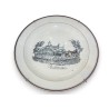 "Bellinzone" earthenware plate by Moinat SA – Antiques and home décor