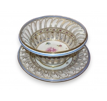 Corbeille en porcelaine de Nyon
