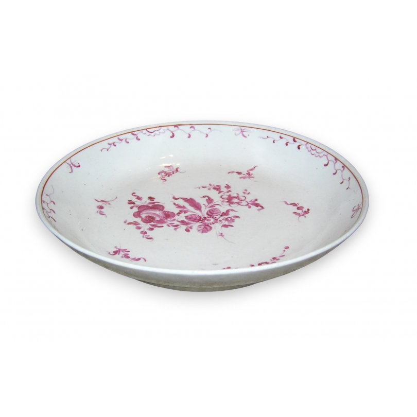 Assiette creuse en porcelaine