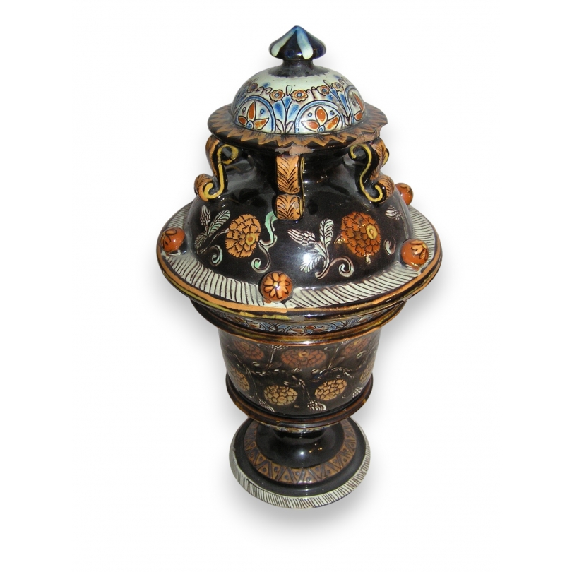  Vase en faïence de Thoune 19ème sur  Moinat SA  - Antiquités décoration
