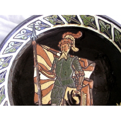 Thun earthenware dish ‘Soldier’ by Moinat SA – Antiques and home décor