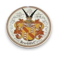 Plat en faïence de Thoune "Neuchâtel"