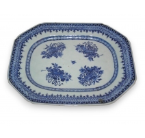 Plat rectangulaire en porcelaine