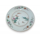 Assiette en porcelaine , Famille rose