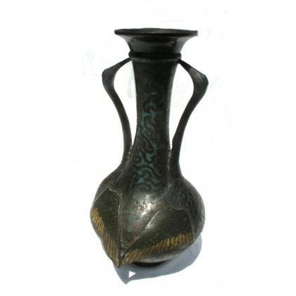  Vase en bronze cloisonné sur  Moinat SA  - Antiquités décoration