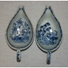 Pair of porcelain sauce boats, from  Moinat SA  - Antiques and home décor