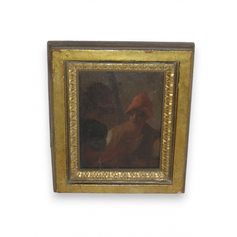 Paintings | Unsigned painting entitled ‘Portrait’, oil on canvas by Moinat SA  - Antiques and home décor