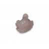 Flacon à tabac en quartz rose snuff