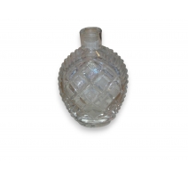 Flacon en cristal taillé