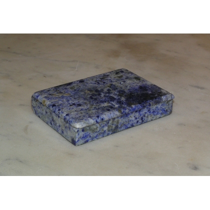 Boîte Art Déco en lapis-lazuli
