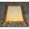 Espejo italiano tallado, de madera dorada. En  Moinat SA  - Antigüedades y decoración