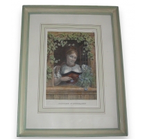 Gravure "Costume d'Interlaken"