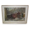 Paintings | Oil on canvas ‘Personnage’, signed, Moinat SA  – Antiques and home décor
