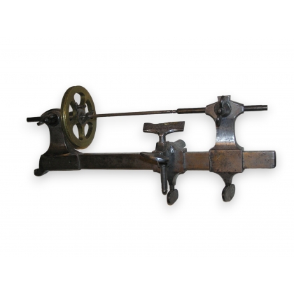 Iron pendulum clock, Switzerland, at  Moinat SA  - Antiques and decorative items