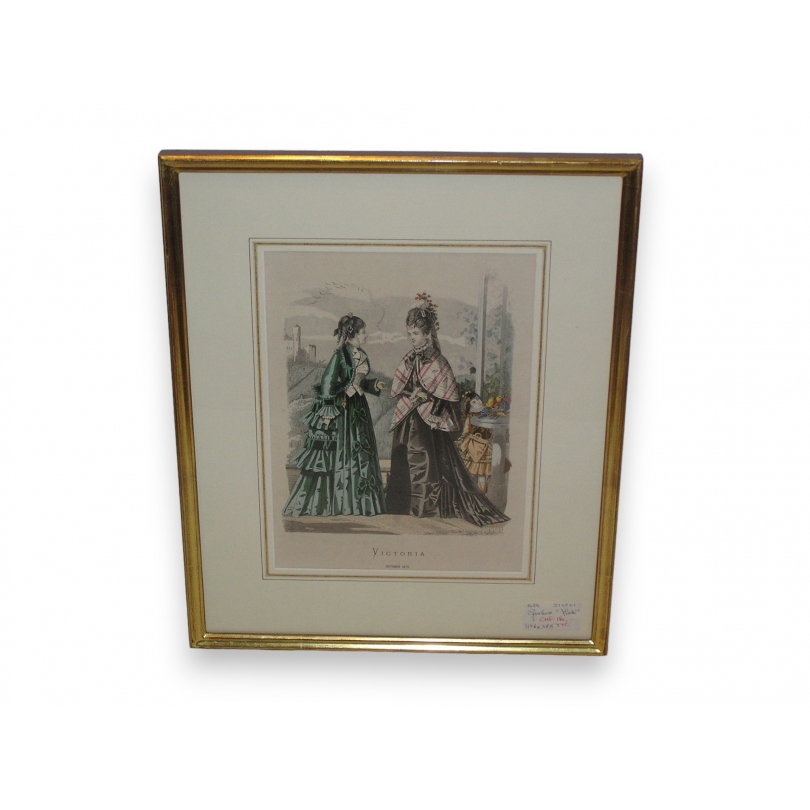 Gravure "Mode"  sur Moinat SA  - Antiquités décoration -  Gravures, Lithos