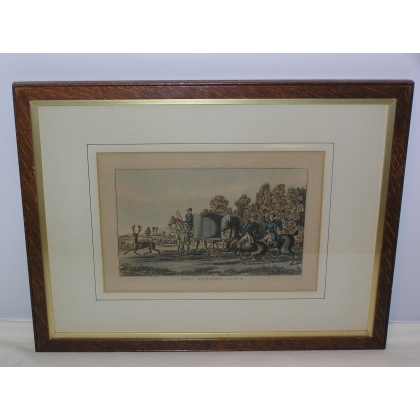 Engraving "Stag Hunting"