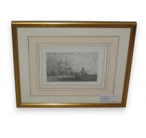 Gravure "The Semaphore, Portsmouth"