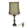  Lampe laiton,abat-jour parchemin sur  Moinat SA  - Antiquités décoration