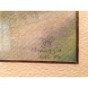 Aquarelle "Menaggio" monogrammée W,  sur Moinat SA  - Antiquités décoration -  Gouaches, Aquarelles, Pastels