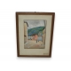 Aquarelle "Ponte Tresa, Italie"