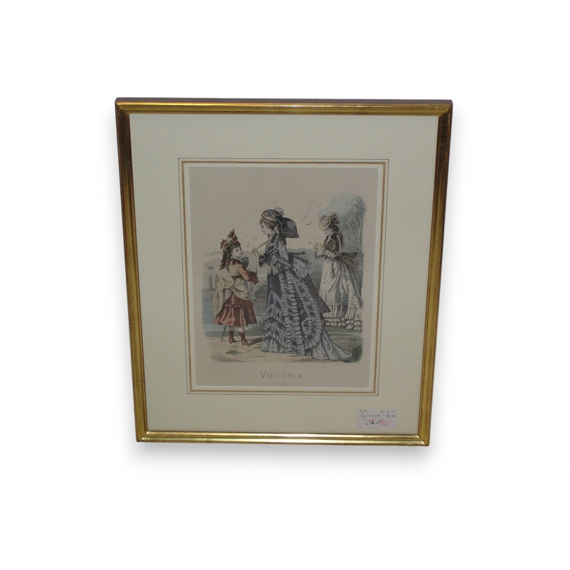 Gravure "Mode"  sur Moinat SA  - Antiquités décoration -  Gravures, Lithos