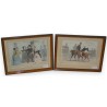 Pair of English engravings  by Moinat SA  - Antiques and decorative items -  Engravings, lithographs