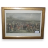 Gravure "Golfeurs", reproduction