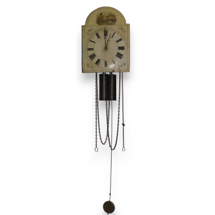 "Black Forest" clock, hand-painted dial by Moinat SA – Antiques and decorative items