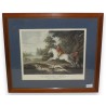 Pair of engravings entitled ‘The Hunt’, reproduction by Moinat SA – Antiques and decorative items – Engravings, lithographs