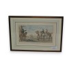 Radierung von VERNET „Les Jockeys montés“ auf Moinat SA – Antiquitäten und Dekoration – Radierungen, Lithografien
