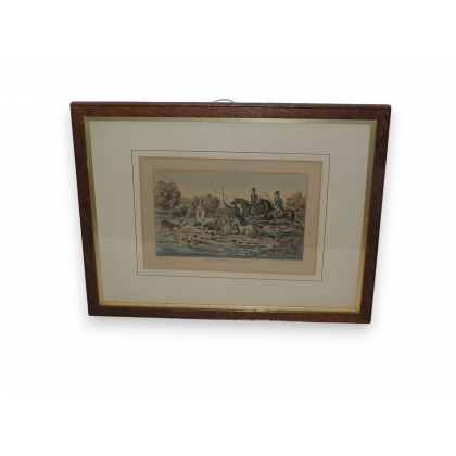 Engraving ‘Horses’, England, by Moinat SA – Antiques and decorative items – Engravings, lithographs