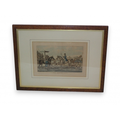 Engraving ‘Horses’, England, by Moinat SA – Antiques and decorative items – Engravings, lithographs