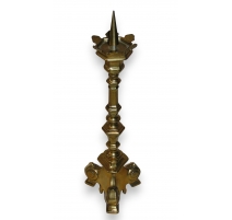 Porte-bougie en bronze