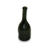 Bouteille de vin en verre, coloris vert