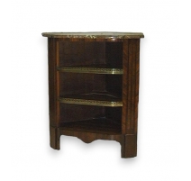 Louis XVI corner bookcase, mar