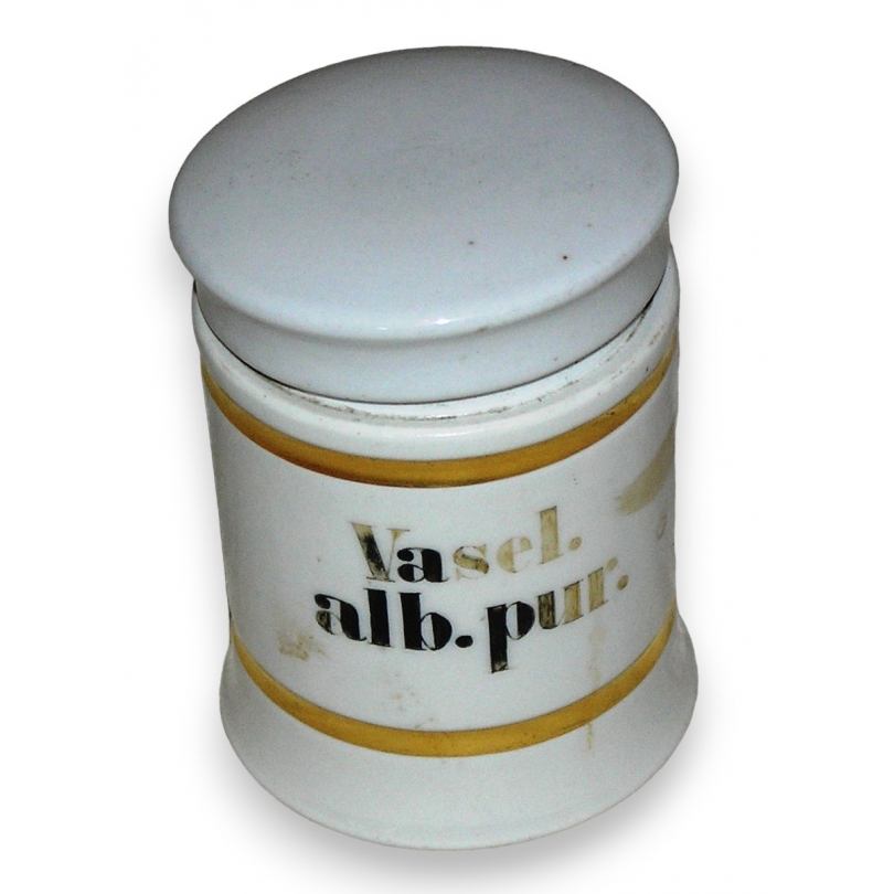 Pot de pharmacie "Vasel. alb.pur."
