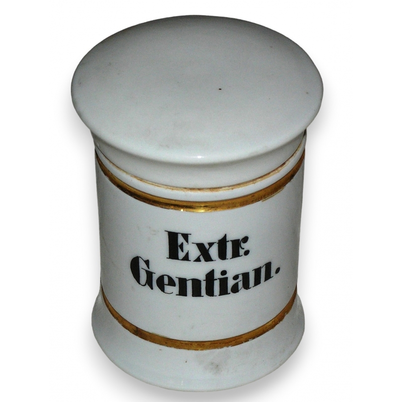Apothekenglas „Extr. Gentian.“ von Moinat SA – Antiquitäten und Dekoration