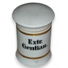 Pot de pharmacie "Extr. Gentian."