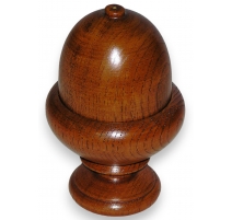 Boîte à ficelle "gland" en bois