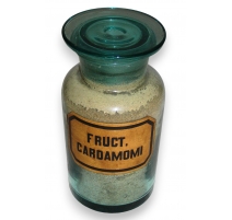 Pot de pharmacie "Fruct. Cardamomi"