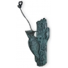Heurtoir en bronze vert-gris "Pic-Vert"