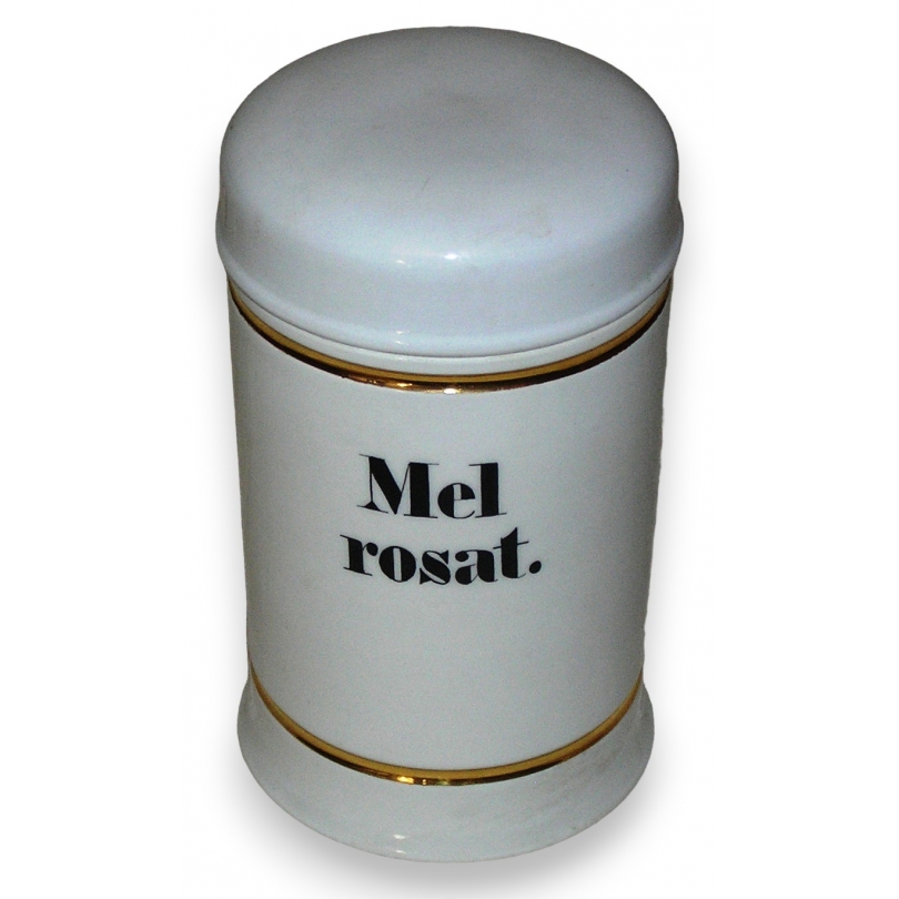 Apothekenglas „Mel rosat.“ von Moinat SA – Antiquitäten und Dekoration