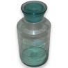Pot de pharmacie en verre bleu