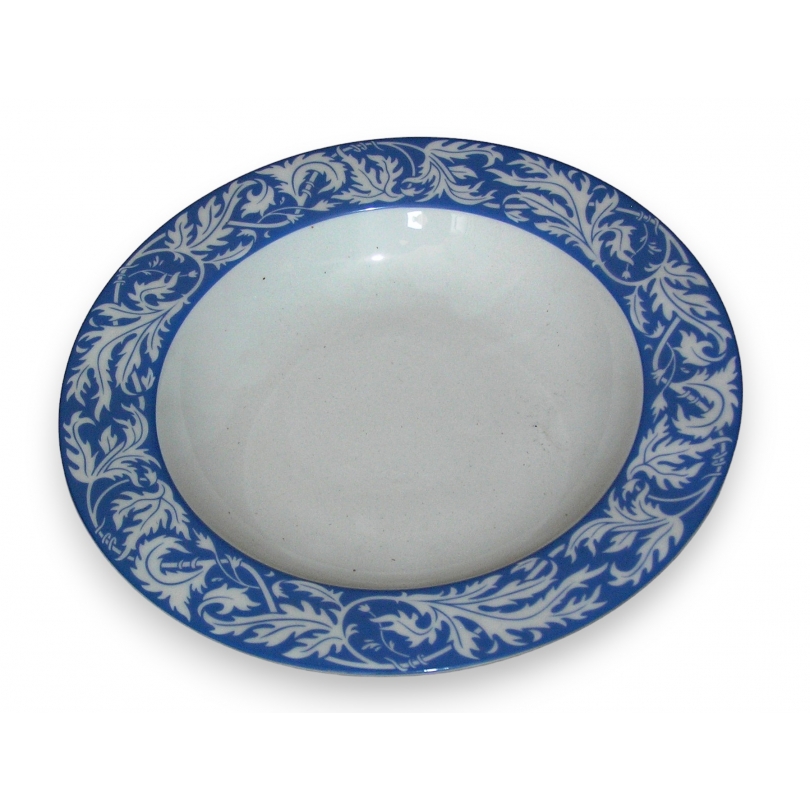 Assiette creuse en porcelaine