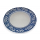 Assiette plate en porcelaine