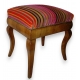 Tabouret Louis-Philippe en noyer